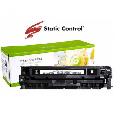 Картридж Static Control HP CLJ CC530A (304A) 3.5k black (002-01-RC530A)