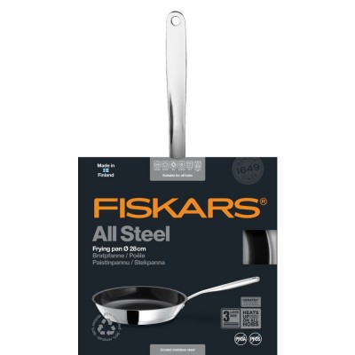 Fiskars Сковорода All Steel 28 см