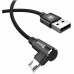 Дата кабель Baseus USB 2.0 AM to Micro 5P 2.0m MVP Elbow Black (CAMMVP-B01)