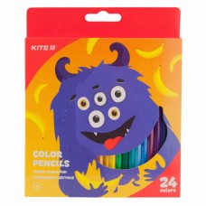 Олівці кольорові Kite Jolliers 24 кольори (K19-055-5) Олівці кольорові Kite Jolliers 24 кольори (K19-055-5)