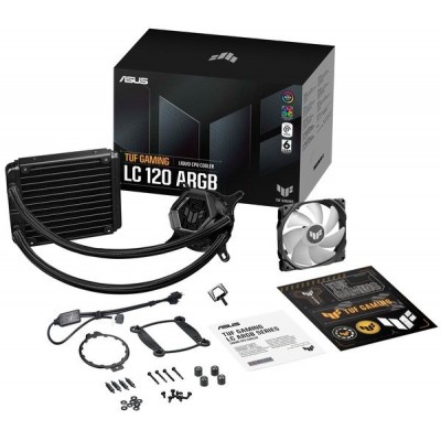 Система рідинного охолодження ASUS TUF GAMING LC 120 ARGB LGA 115x,1366, 2011, 2011-3, 2066;AMD: AM4, TR4*