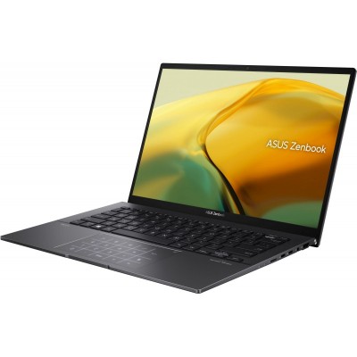 Ноутбук ASUS Zenbook 14 UM3402YA-KP698 14" WQXGA IPS, AMD R5-7530U, 16GB, F1TB, UMA, NoOS, Чорний