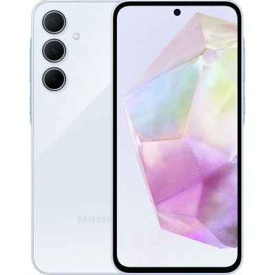 Смартфон Samsung Galaxy A35 5G (A356) 6.6" 8/256ГБ, 2SIM, 5000мА•год, блакитний крижаний