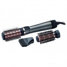 Фен-щітка Remington Keratin Protect, 1000Вт, 3 режими, іоніз-я, оберт., хол. обдув, сріблястий