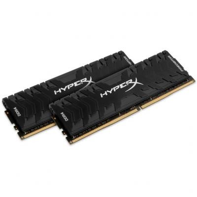 Модуль памяти для компьютера DDR4 16GB (2x8GB) 3600 MHz HyperX Predator RGB Kingston (HX436C17PB4AK2/16)