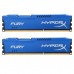 Модуль памяти для компьютера DDR3 16Gb (2x8GB) 1600 MHz HyperX Fury Fury Blu HyperX (Kingston Fury) (HX316C10FK2/16)