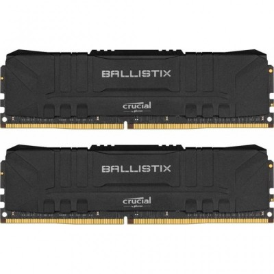 Модуль памяти для компьютера DDR4 32GB (2x16GB) 2666 MHz Ballistix Black Micron (BL2K16G26C16U4B)