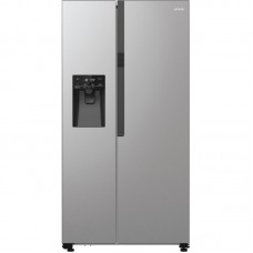 Холодильник SBS Gorenje, 179х70х92см, 2 двері, 376(190)л, А++, NF+, Інв., Зона св-ті, диспенсер, генератор льоду, Зовн. Диспл, нерж Холодильник SBS Gorenje, 179х70х92см, 2 двері, 376(190)л, А++, NF+, Інв., Зона св-ті, диспенсер, генератор льоду, Зовн. Диспл, нерж