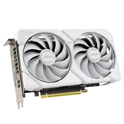 Вiдеокарта ASUS Radeon RX 9060 XT 16GB GDDR6 OC DUAL-RX9060XT-16G-WHITE білий Вiдеокарта ASUS Radeon RX 9060 XT 16GB GDDR6 OC DUAL-RX9060XT-16G-WHITE білий
