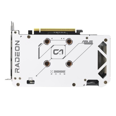 Вiдеокарта ASUS Radeon RX 9060 XT 16GB GDDR6 OC DUAL-RX9060XT-16G-WHITE білий Вiдеокарта ASUS Radeon RX 9060 XT 16GB GDDR6 OC DUAL-RX9060XT-16G-WHITE білий