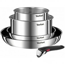 Набір посуду Tefal Ingenio Emotion, 5пр., нержавіюча сталь, бакеліт, сріблястий Набір посуду Tefal Ingenio Emotion, 5пр., нержавіюча сталь, бакеліт, сріблястий