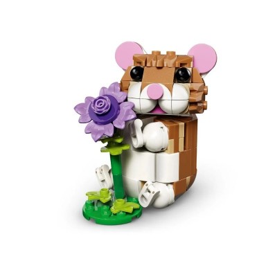 Конструктор LEGO Creator Чарівний хом'як з квіткою