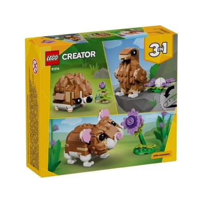 Конструктор LEGO Creator Чарівний хом'як з квіткою