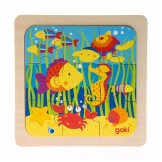 Пазл дерев'яний goki Море Пазл дерев'яний goki Море