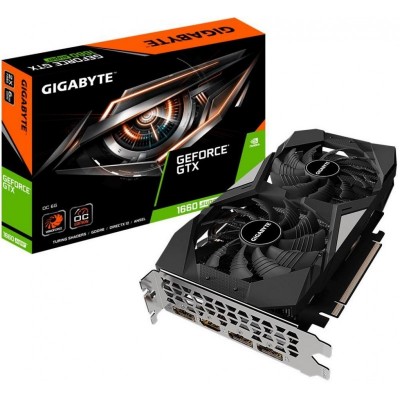 Відеокарта GIGABYTE GeForce GTX1660 SUPER 6GB GDDR6 192bit DPx3-HDMI OC