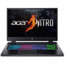 Ноутбук Acer Nitro 17 AN17-42 17.3" QHD IPS, AMD R7-8845HS, 32GB, F1TB, NVD4070-8, Lin, чорний Ноутбук Acer Nitro 17 AN17-42 17.3" QHD IPS, AMD R7-8845HS, 32GB, F1TB, NVD4070-8, Lin, чорний