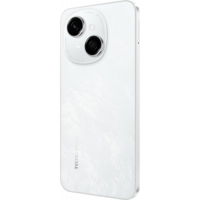 Смартфон TECNO Spark Go 1 (KL4) 6.67" 3/128ГБ, 2SIM, 5000мА•год, Glittery White