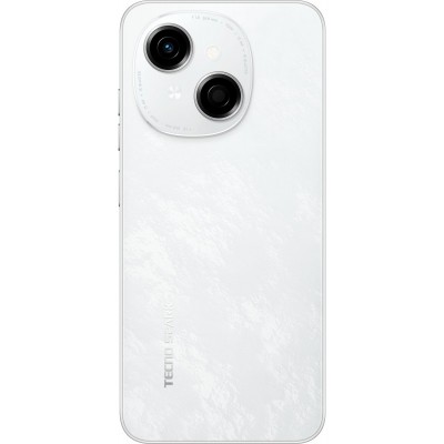 Смартфон TECNO Spark Go 1 (KL4) 6.67" 3/128ГБ, 2SIM, 5000мА•год, Glittery White