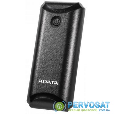 Батарея универсальная ADATA P5000 Black (5000mAh, 5V*1A, cable) (AP5000-USBA-CBK)