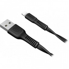 Дата кабель Baseus USB 2.0 AM to Lightning 1.0m Tough Series Black (CALZY-B01) Дата кабель Baseus USB 2.0 AM to Lightning 1.0m Tough Series Black (CALZY-B01)
