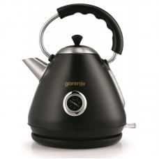 Електрочайник Gorenje 1.7л, пластик, чорний