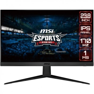 Монітор MSI 23.8&quot; G2412 2xHDMI, DP, Audio, IPS, 170Hz, 1ms, sRGB 102%, FreeSync