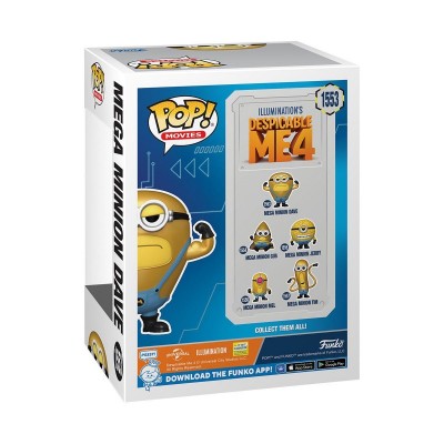 Фігурка Funko POP Movies: Despicable Me 4 - Mega Minion Dave