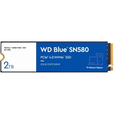 Накопичувач SSD WD M.2 2TB PCIe 4.0 Blue SN580
