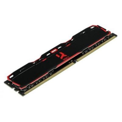 Модуль памяти для компьютера DDR4 8GB 3000 MHz Iridium X Black GOODRAM (IR-X3000D464L16S/8G)