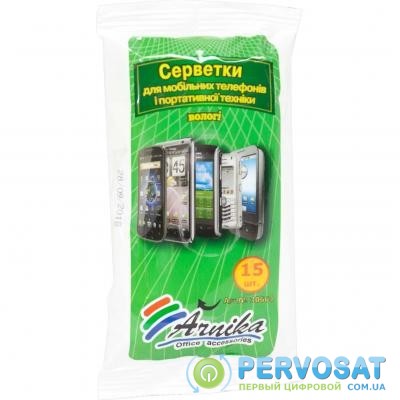 Салфетки Arnika for mobile devices, 15шт (30664)