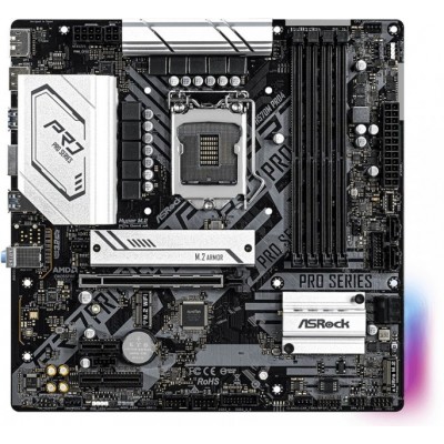 Материнcька плата ASRock H570M PRO4 s1200 H570 4xDDR4 M.2 HDMI-DP mATX