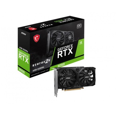 Відеокарта MSI GeForce RTX 3050 6GB GDDR6 VENTUS 2X OC