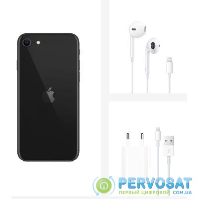 Мобильный телефон Apple iPhone SE (2020) 128Gb Black (MXD02RM/A | MXD02FS/A)