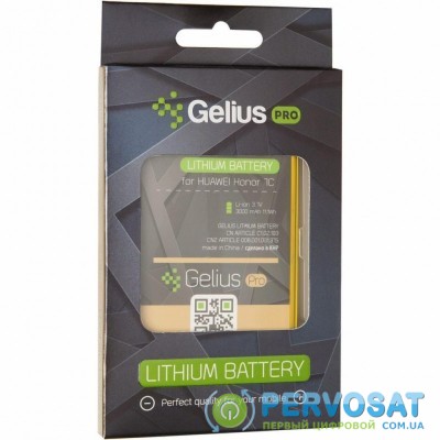 Аккумуляторная батарея для телефона Gelius Pro Huawei HB366481ECW (P20 Lite/P10 Lite/.../Honor 7c/P Smart) (73709)