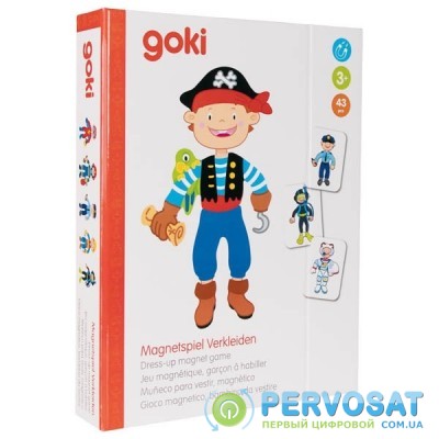 goki Магнитная книга - Наряды для мальчика