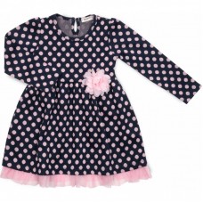 Плаття Breeze в горошок (16592-110G-blue) Плаття Breeze в горошок (16592-110G-blue)