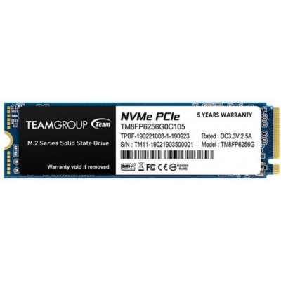 Твердотільний накопичувач SSD Team M.2 NVMe PCIe 3.0 x4 256GB MP33 2280 TLC