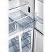 Холодильник SBS Gorenje, 182х64х80см, 4 двері, 265(129)л, А++, Інвертор , Зона св-ті, Внутр. Диспл, Нерж