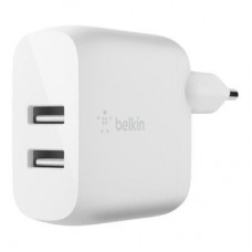 Зарядний пристрій Belkin Home Charger (24W) DUAL USB 2.4A, white (WCB002VFWH) Зарядний пристрій Belkin Home Charger (24W) DUAL USB 2.4A, white (WCB002VFWH)