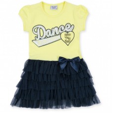 Плаття Breeze з багатошаровою спідницею "Dance" (8754-110G-yellow) Плаття Breeze з багатошаровою спідницею "Dance" (8754-110G-yellow)