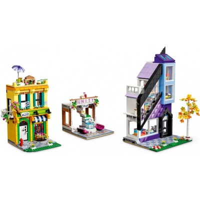 Конструктор LEGO Friends Квіткові та дизайнерські крамниці у центрі міста