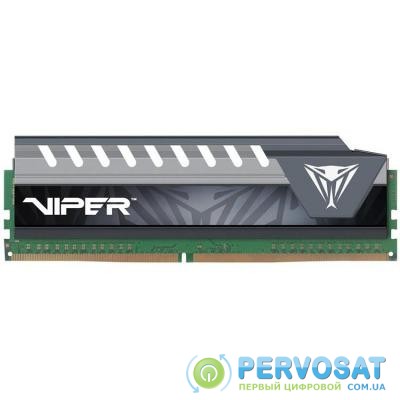 Модуль памяти для компьютера DDR4 8GB 2400 MHz Viper Elite Gray Patriot (PVE48G240C6GY)