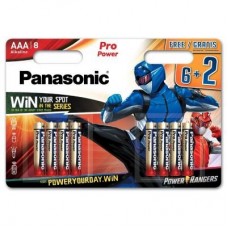 Батарейка PANASONIC AAA LR03 Pro Power * 8 Power Rangers (LR03XEG/8B2FPR) Батарейка PANASONIC AAA LR03 Pro Power * 8 Power Rangers (LR03XEG/8B2FPR)