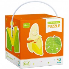 Пазл DoDo 2-3-4 елементи Фрукти та овочі (300155) Пазл DoDo 2-3-4 елементи Фрукти та овочі (300155)