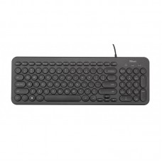 Клавіатура Trust Muto Silent RU USB BLACK Клавіатура Trust Muto Silent RU USB BLACK