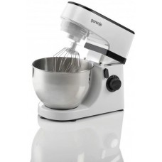 Кухонна машина Gorenje 800Вт, чаша-метал, корпус-пластик, насадок-3, білий Кухонна машина Gorenje 800Вт, чаша-метал, корпус-пластик, насадок-3, білий