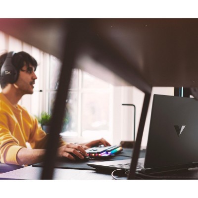 Ноутбук HP Victus 15-fa2703ua 15.6" FHD IPS AG, Intel i5-13420H, 16GB, F512GB, NVD2050-4, DOS, сірий