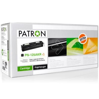 Картридж PATRON HP CLJ CP1215/ CP1515 BLACK Extra (PN-125AKR)