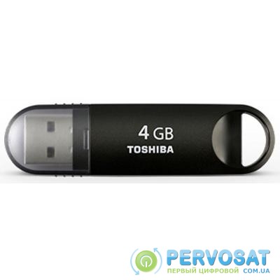 USB флеш накопитель TOSHIBA 4Gb TransMemory-MX™ Black (TransMemory-MX Black)