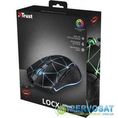 Мышка Trust GXT 133 Locx Black (22988)